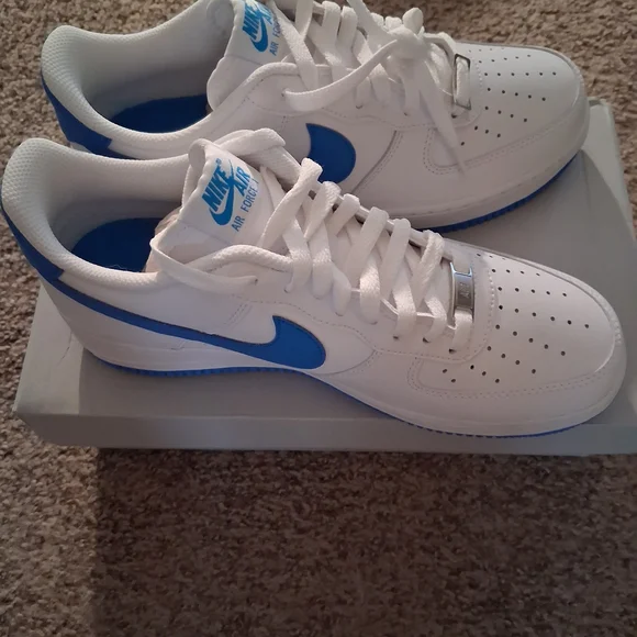 Nike Air Force 1 '07 – White / Photo Blue (FJ4146-103) - Picture 3 of 11